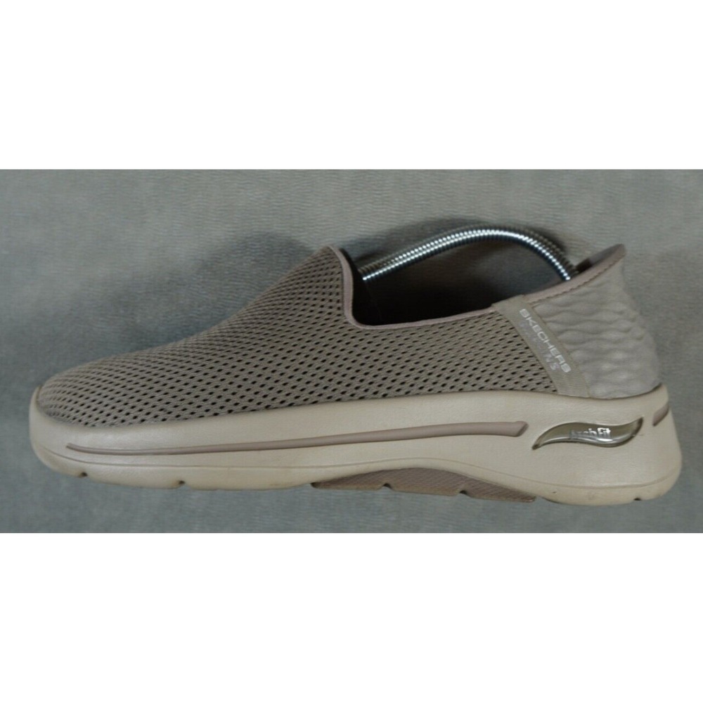 Skechers Womens Arch Fit Comfort Athletic Slip On Shoes Size 9 Gray Mesh 124879